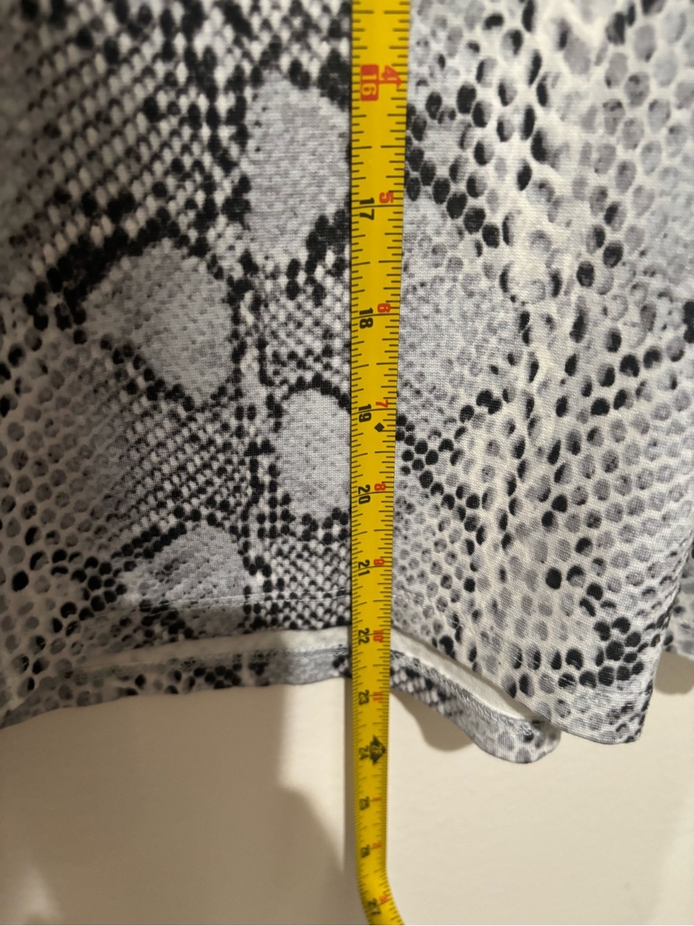 Snake Print Dress with Thin Straps - Picture 7 of 7